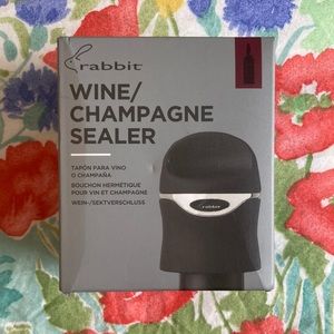 NEW Rabbit Champagne and Wine Sealer